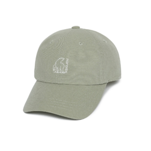 노르디스크 폴라베어 로고 코튼 캡: 당신의 스타일에 북극의 감성을 더하다 노르디스크모자