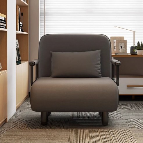 공간 효율성과 편안함을 더하는 실버미어 1인용 접이식 쇼파침대