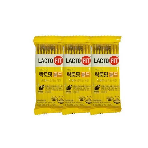 종근당건강 락토핏 생유산균 골드 벌크, 20g, 18개
