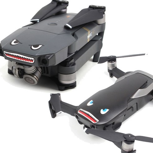 DJI 드론 상어 스티커 데칼 3M 테잎 꾸미기, 1개, (미니) 상어스티커
