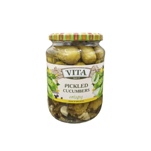 비타 VITA 오이 피클 Pickled cucumbers, 675g, 1개