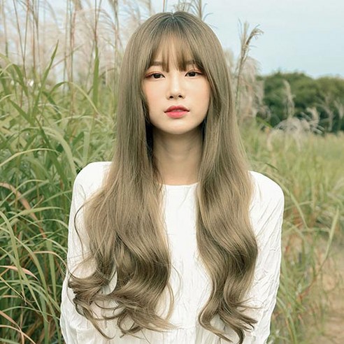 가발매니아 엘피펌 58cm 더썸위그 통가발 (하이소프트사), 카키베이지(뿌염)