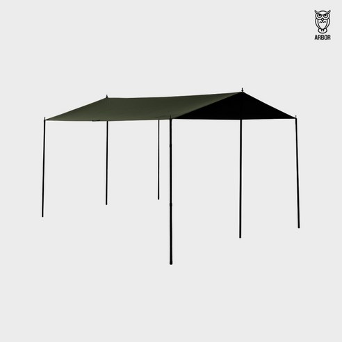 ARBOR 아버 와일드 블랙코팅 미니 실타프 탄: 쾌적한 캠핑을 위한 완벽한 선택