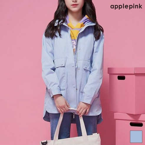 [애플핑크] 심플포인트 야상점퍼 (APF0P105)