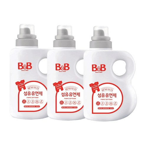 비앤비 섬유유연제 베르가못 용기 1500ml, 1.5L, 1개