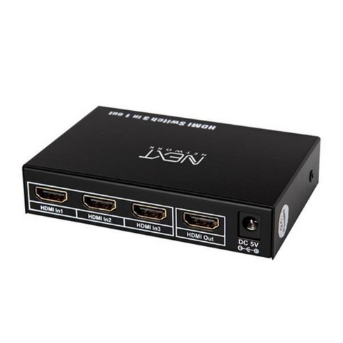 3 1 HDMI 스위치 선택기 3포트 스플리터 4K UHDrul 98, 상품선택, 1개