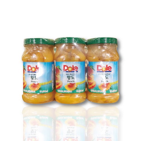 Dole [Dole] 후룻바틀 황도 666g x 2개입 과일 통조림 디저트, 2개