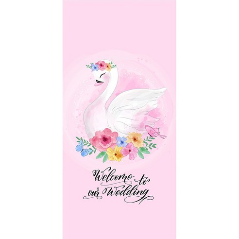 DFMEI 속건 타월 타월 극세사 폴라폴리스 수영 타월 온천가운비치타월, 고니, 75*130cm[단면프린트]