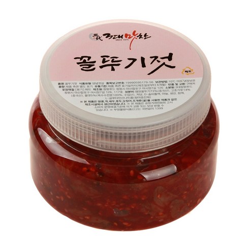 세장원 3대맛찬 꼴뚜기젓, 1개, 500g