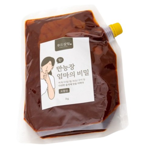 푸드살림 쉿 엄마의 비밀 대용량 만능 양념장 보통맛