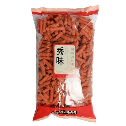 삼천리에프앤지 떡볶이스낵 1kg 대용량간식 대용량과자
