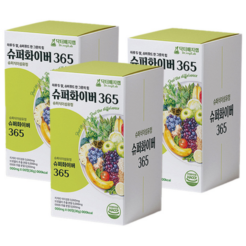 닥터배지랩 식이섬유정 슈퍼화이버365