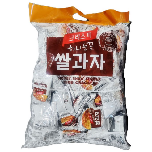 크리스피 허니 눈꽃 쌀과자