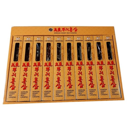[고려뿌리홍삼] 홍삼정과 10편 1box-쇼핑백(빠른당일배송)