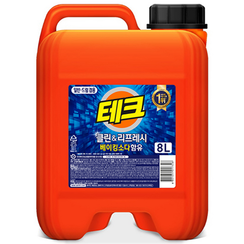 매일 빨래하는 당신에게, 깨끗함은 기본! 향기까지 책임지는 세탁세제 테크액체세제