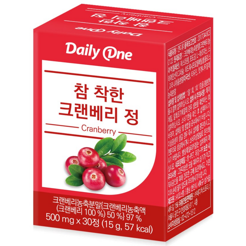 데일리원 참 착한 크랜베리 정