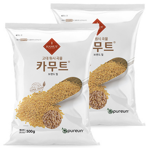 브랜드밀 정품 카무트 쌀 (500g), 2개