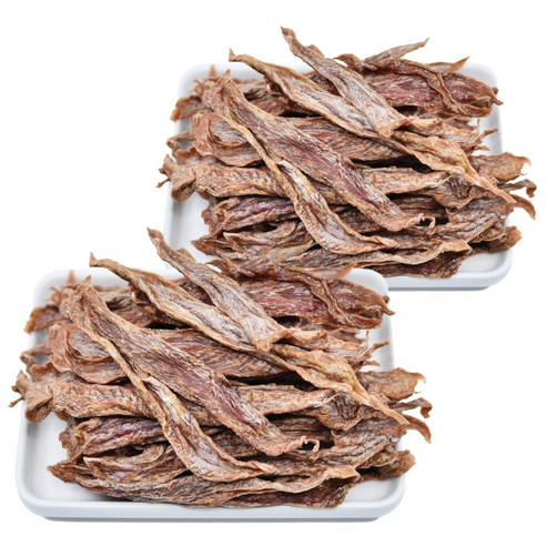 [국내산 오리] 바삭하고 단백한 영양식 유황 품은 오리안심육포_기력회복 피부건강 강아지수제간식