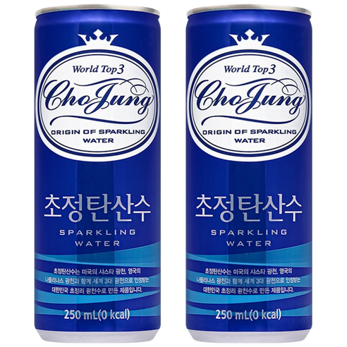초정탄산수, 250ml, 60개