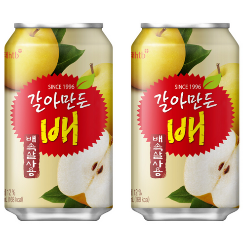 갈아만든 배 해태음료, 340ml, 24개
