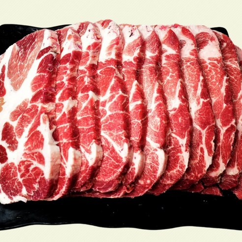 미트컷 왕목살(목전지) 제육 불고기, 9개, 1kg