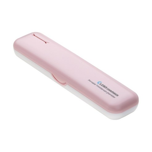 크린챔버 국내제조 uv led (충전식+건전지) 휴대용 칫솔살균기 1인용 DK-800, 핑크, DK-800