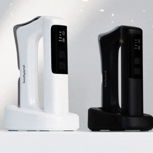 바디앤 EMS 얼굴 바디 슬림핏 승모근 괄사 Pro, 펄화이트, BMPRoW01