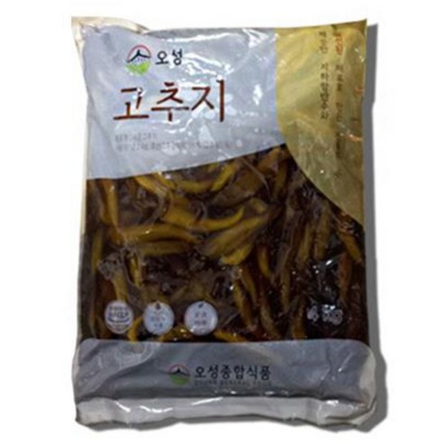 (무료배송) 오성 간장고추지 (+아이스박스) 4kgx4개