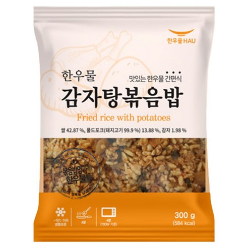 [도도나몰] 한우물 감자탕 볶음밥, 5개, 300g