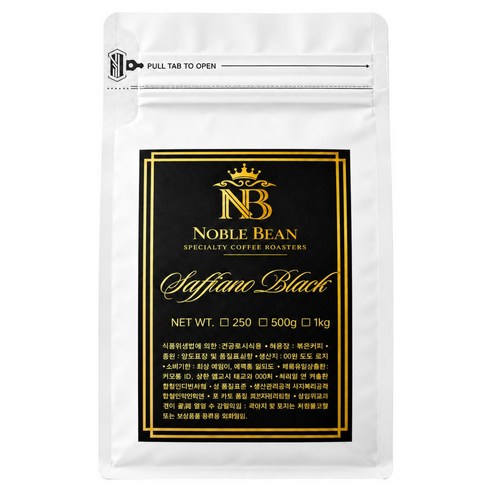 노블빈 다크초코 에스프레소 블렌드 원두 커피, 1개, 1kg, 홀빈(분쇄안함)