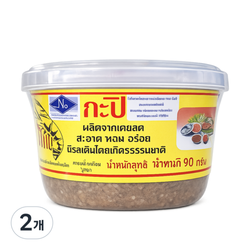 쏠티드 쉬림페이스트 90g 태국식새우젓