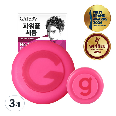 [갸스비] 무빙러버 브라더스 세트_핑크, 95g, 3세트