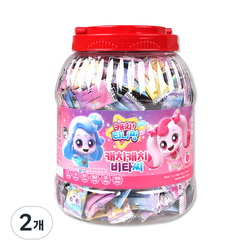 캐치티니핑 비타민 500정 캔디류, 550g, 2개