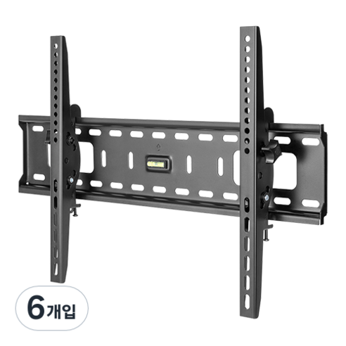 엔산마운트 PW-08LT 벽걸이 각도형 40~75인치, 6개입, 블랙