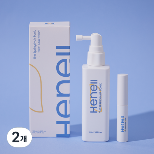 헤넬 더 스프링 헤어 토닉, 2개, 105ml