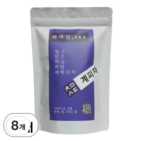 차마신티 계피차 티백 건강을 챙기는 따뜻한 차, 8개, 1g, 50개입