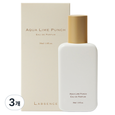랍셍스 아쿠아 라임펀치 오드퍼퓸, 30ml, 3개