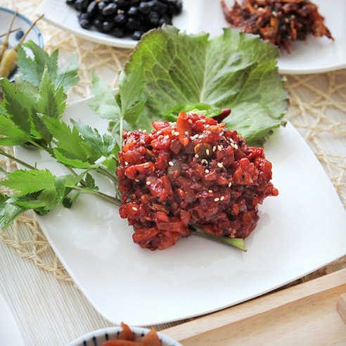 강경신안상회 비빔오징어젓, 500g, 1개 - 오징어젓 | 쿠팡