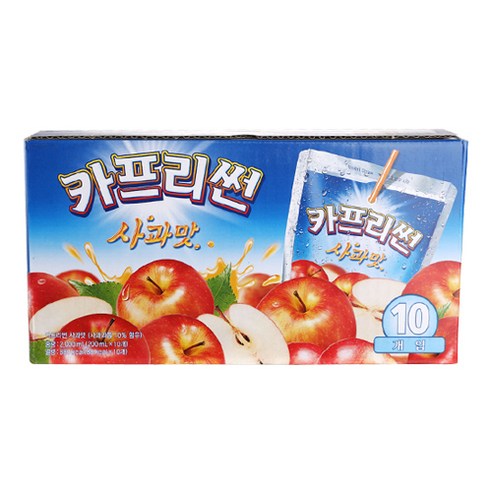 원하프카프리썬(사과)200mlx10/농심총알배송, 200ml, 10개