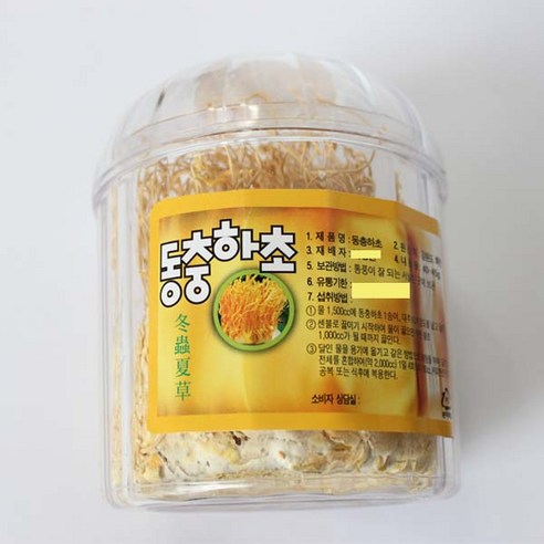 다소목 말린 건조 (국내산)담양 동충하초 45g, 1개