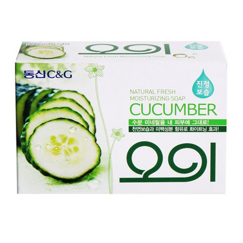 동산씨앤지 오이 비누, 100g, 16개