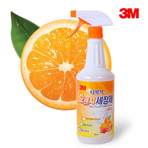 한국쓰리엠 다목적 오렌지세정제 레몬세정제 찌든 때 제거 후드청소, 오렌지세정제820ml, 1개, 820ml
