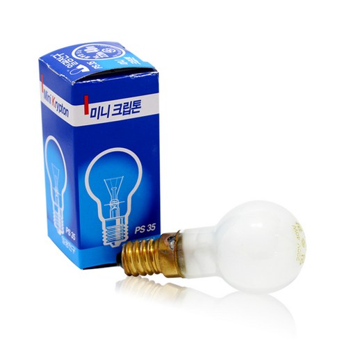 공간을 아늑하게 밝히는 마법, 일광 국산 크립톤 미니전구 일광전구