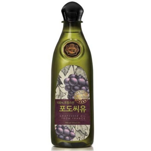 CJ제일제당 백설 포도씨유 900ml x 15개