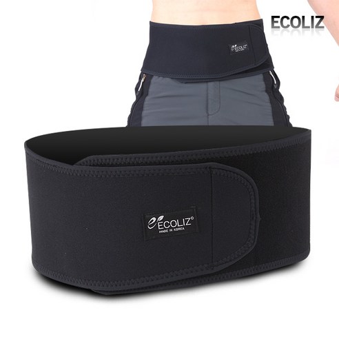 주온 EL 슬림형 허리 보호대