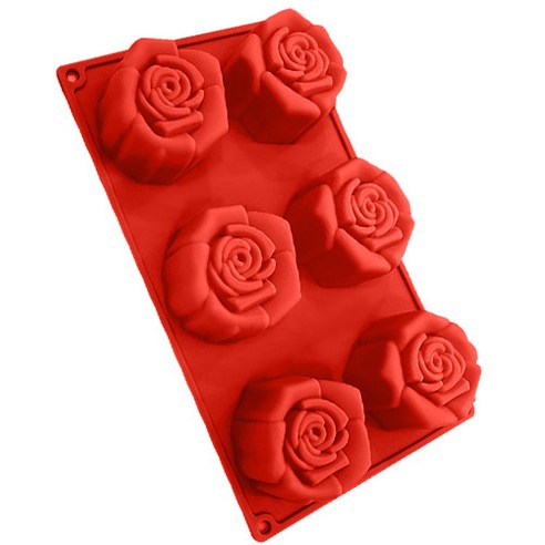 리얼로즈 6구 실리콘몰드, 랜덤발송