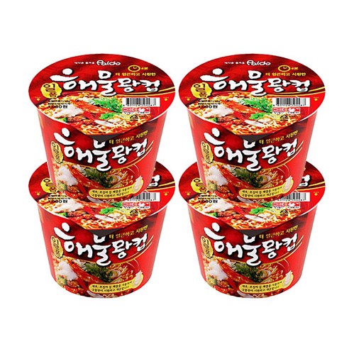 팔도 일품 해물라면 왕컵, 2개