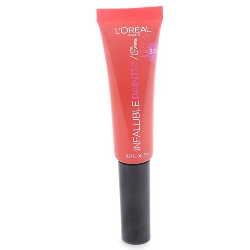 로레알파리 인팰러블 페인트 립스 8ml, Cool Coral, 1개
