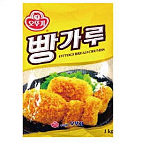 오뚜기 빵가루 1kg 식품  가루/조미료/향신료 가루 빵/떡 믹스 기타 빵믹스, 1개 
가루/조미료/오일