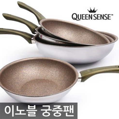 퀸센스 이노블 궁중팬, 26cm, 1개